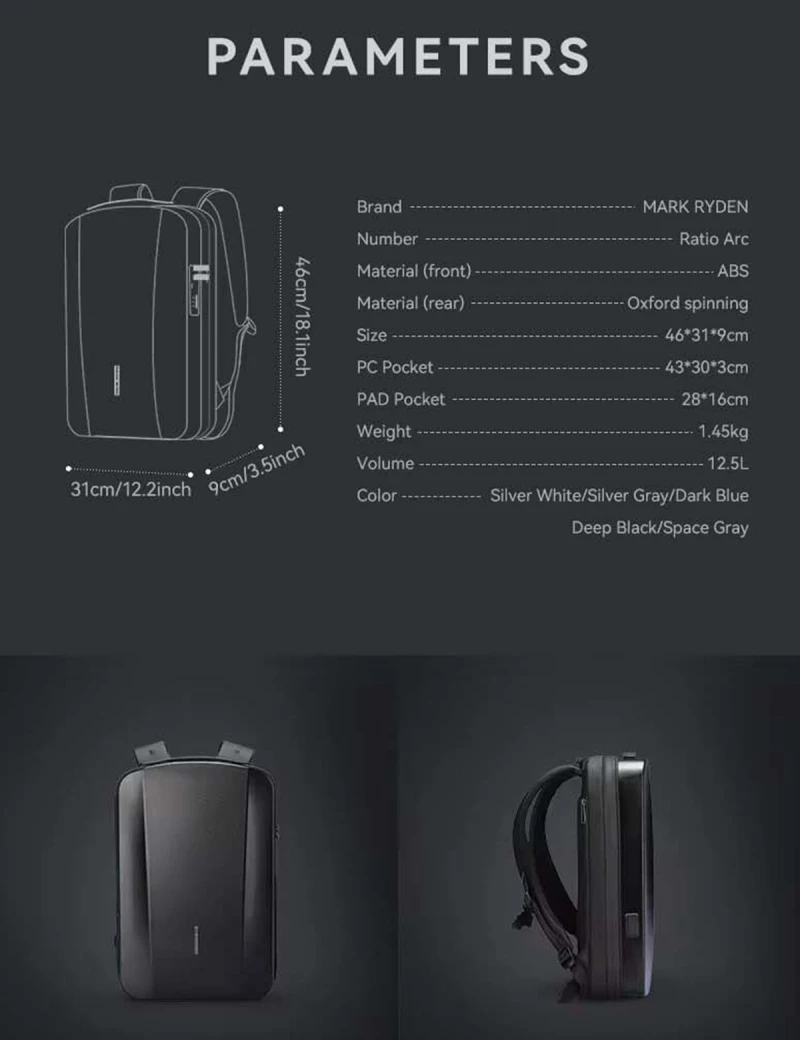 Future Backpack Mark Ryden Ultimate Black