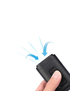 Pump for the vacuum organizer