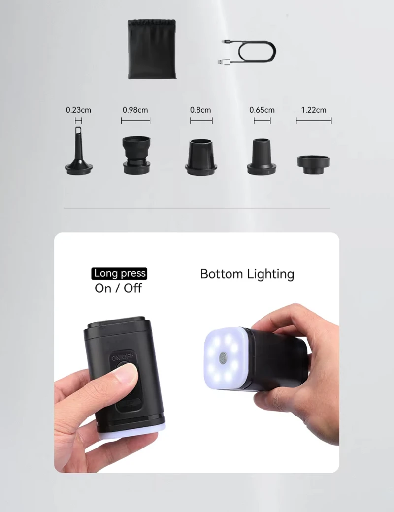 Pump for the vacuum organizer MR