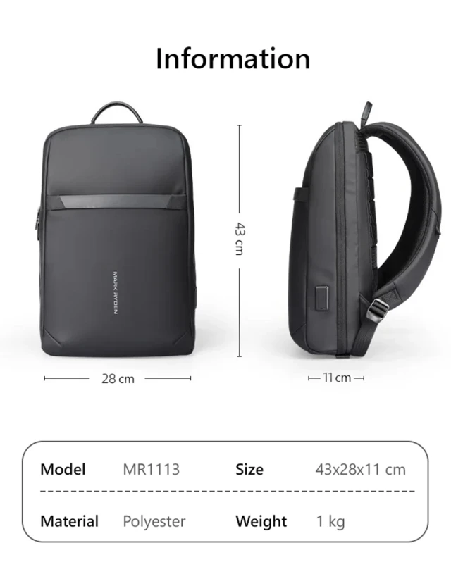 Backpack Mark Ryden Aerux Grey