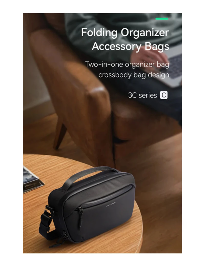 Digital Single Shoulder Bag Mark Ryden Qest Black