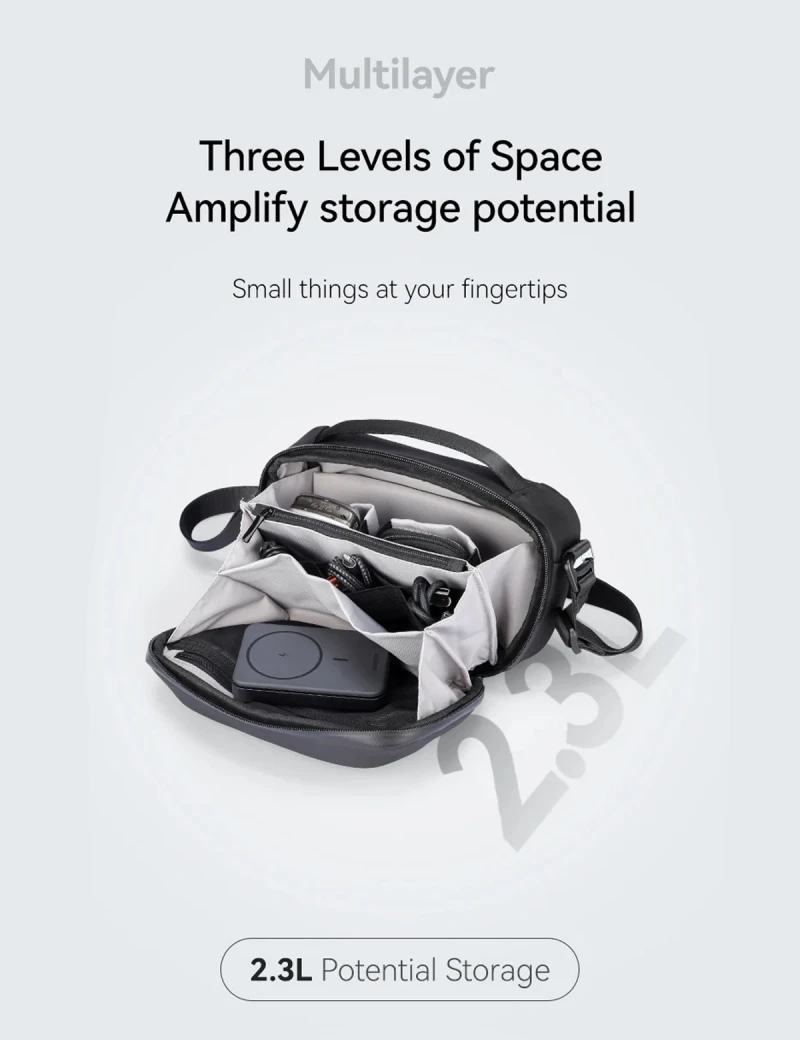 Digital Single Shoulder Bag Mark Ryden Qest Black