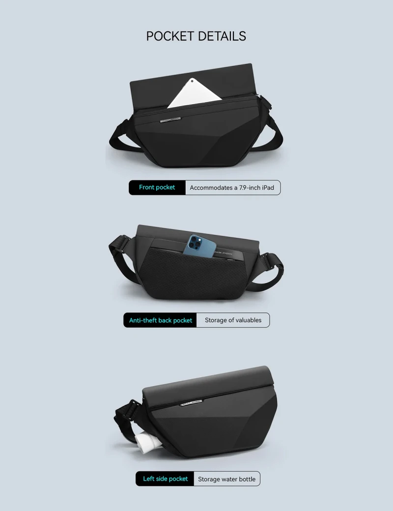 Single shoulder bag Mark Ryden BlackRock MR2339