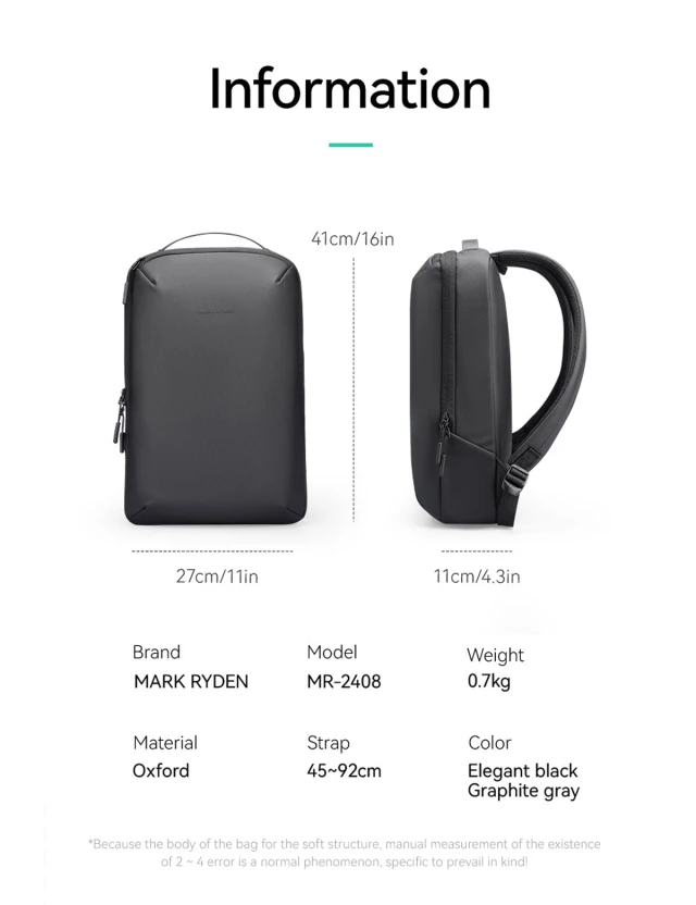 Backpack Mark Ryden Tovex Black