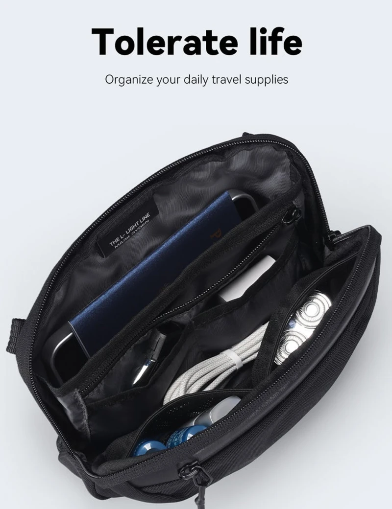 Travel Single Shoulder Bag  Mark Ryden Eryx Black