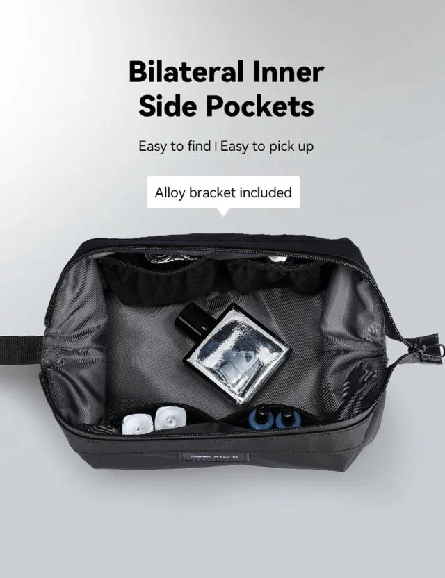 Mark Ryden Velo MR264 — bilateral inner side pockets with bracket open