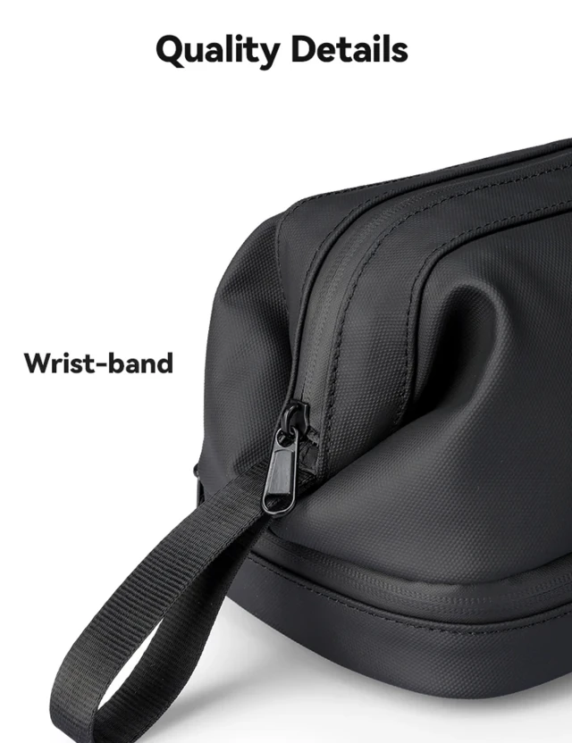 Mark Ryden Velo MR264 — wristband and YKK zipper quality detail