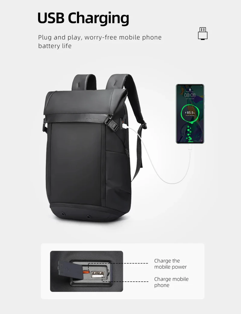 All Day Backpack Mark Ryden Urban Travel Black