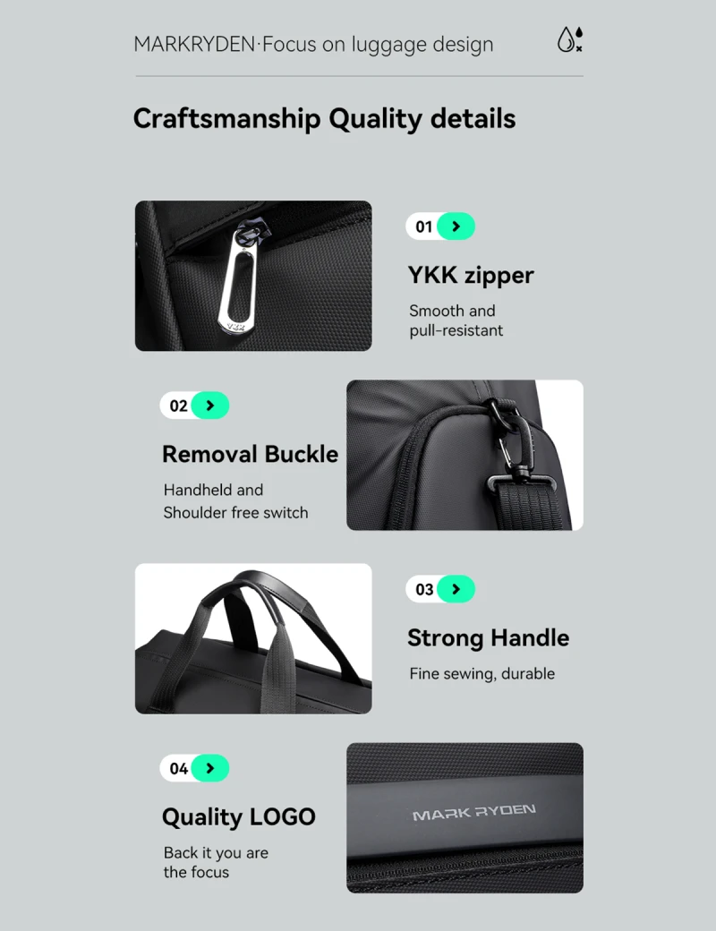 Travel Sports Bag Mark Ryden Stayfit Black