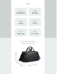Travel Sports Bag Mark Ryden Stayfit Black