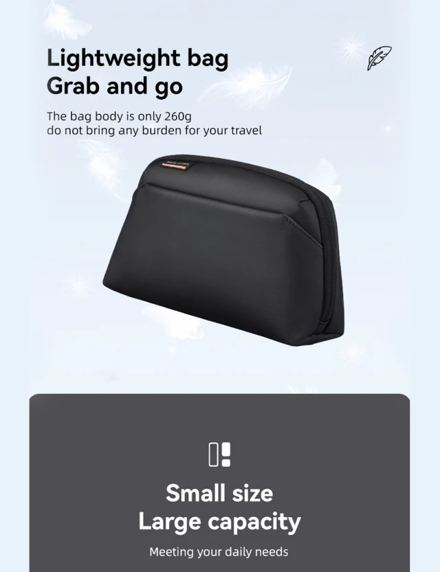 Toiletry Bag Kivo Black