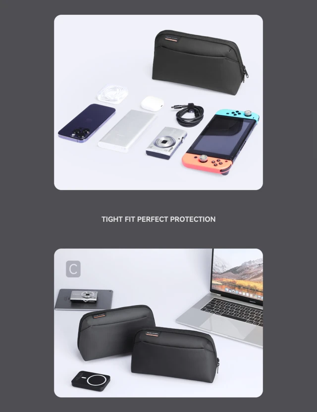 Toiletry Bag Kivo Black