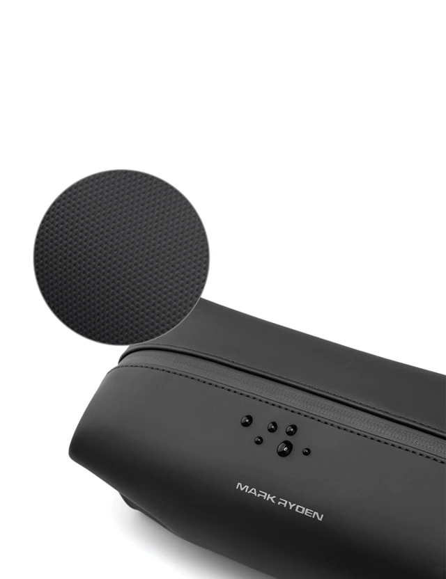 Mark Ryden Dexo MR35 — water-resistant PU fabric texture detail