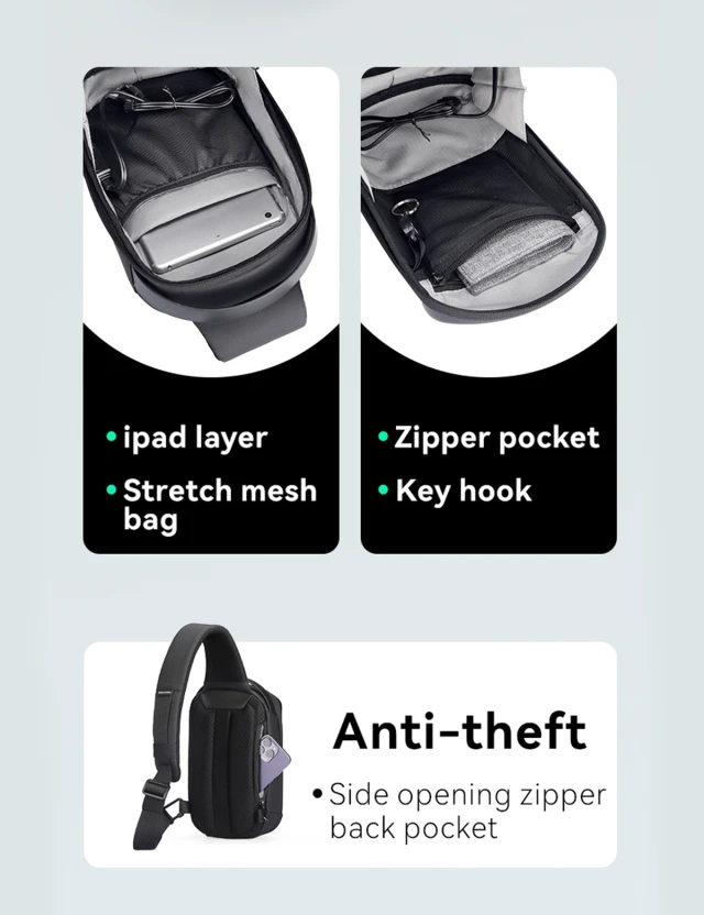 Crossbody Mark Ryden Sata Black