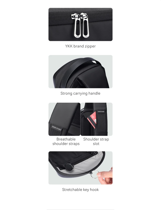 Crossbody Mark Ryden Sata Black