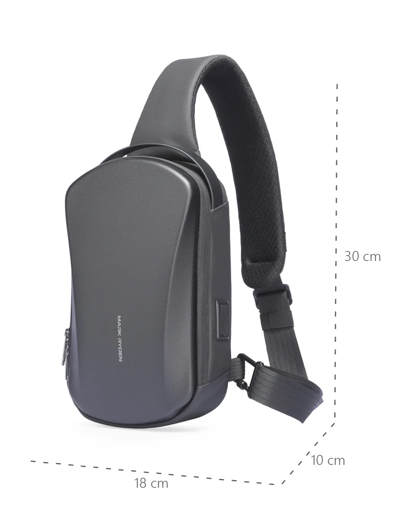 Backpack with one strap Mark Ryden Sata Gray