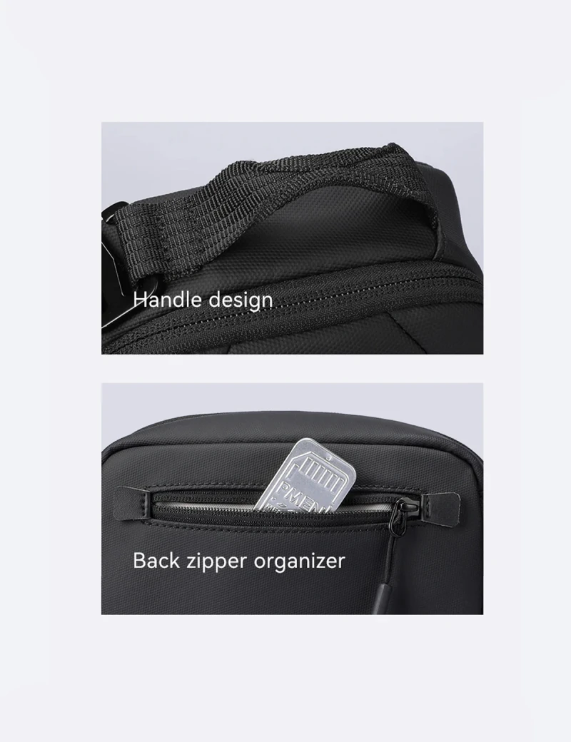 Light Line Toiletry Bag Mark Ryden Uno MR403 Black