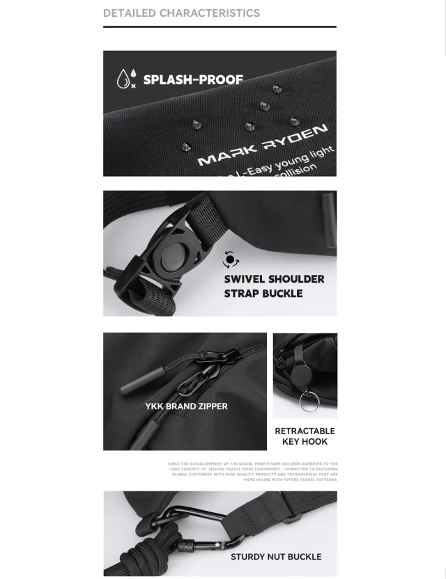 Crossbody Mark Ryden Glide Dark Blue