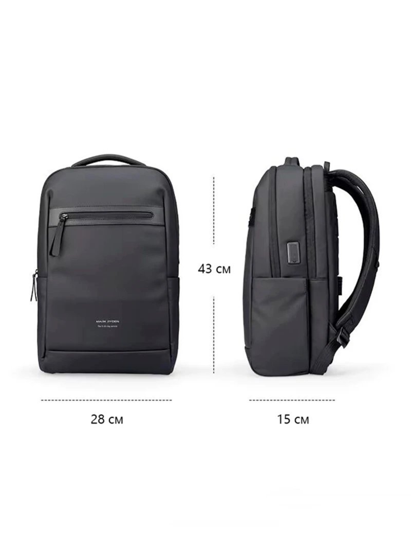 All Day Backpack Mark Omber Ryden Black