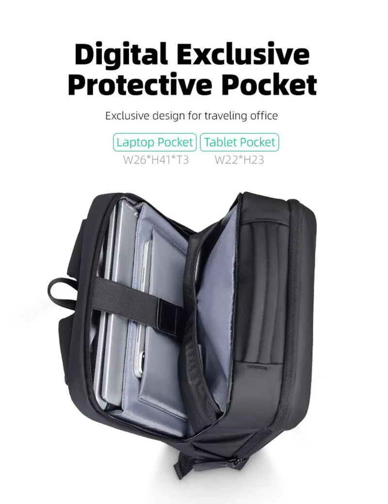 All Day Backpack Mark Omber Ryden Black