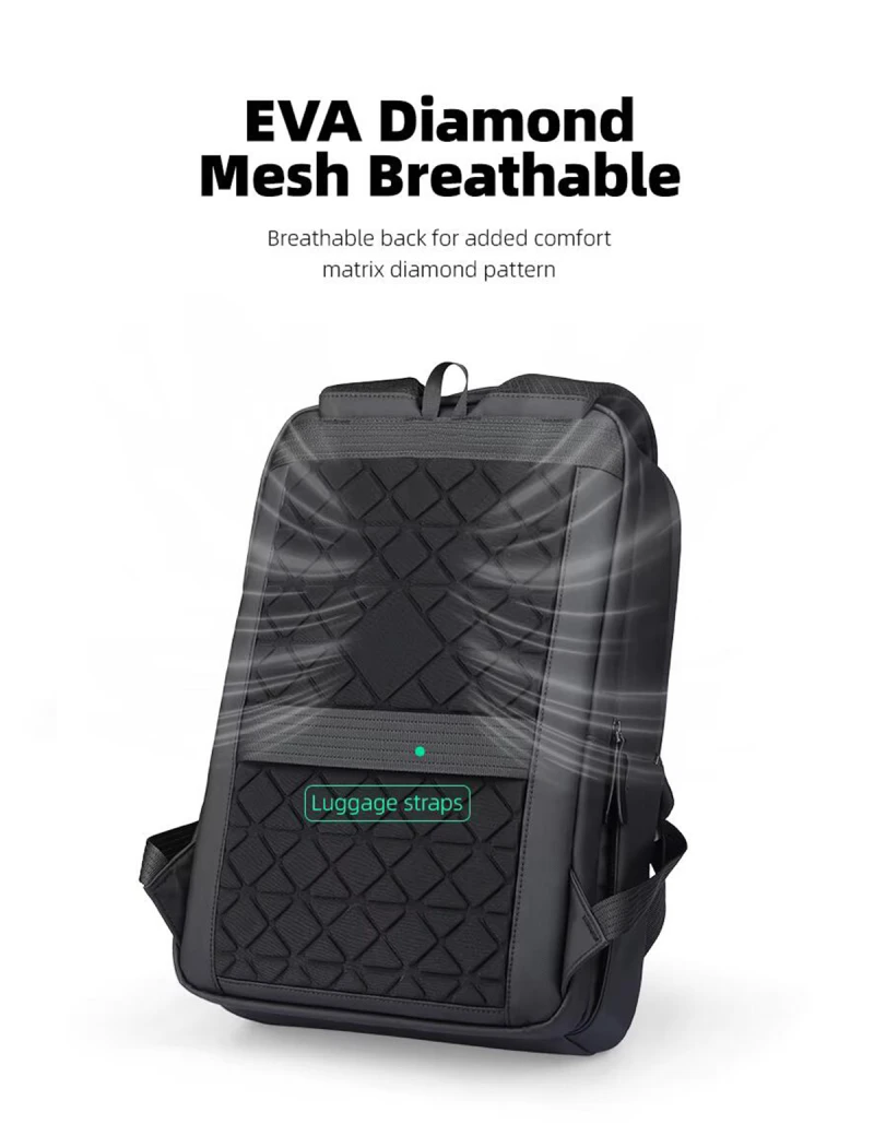 All Day Backpack Mark Omber Ryden Black