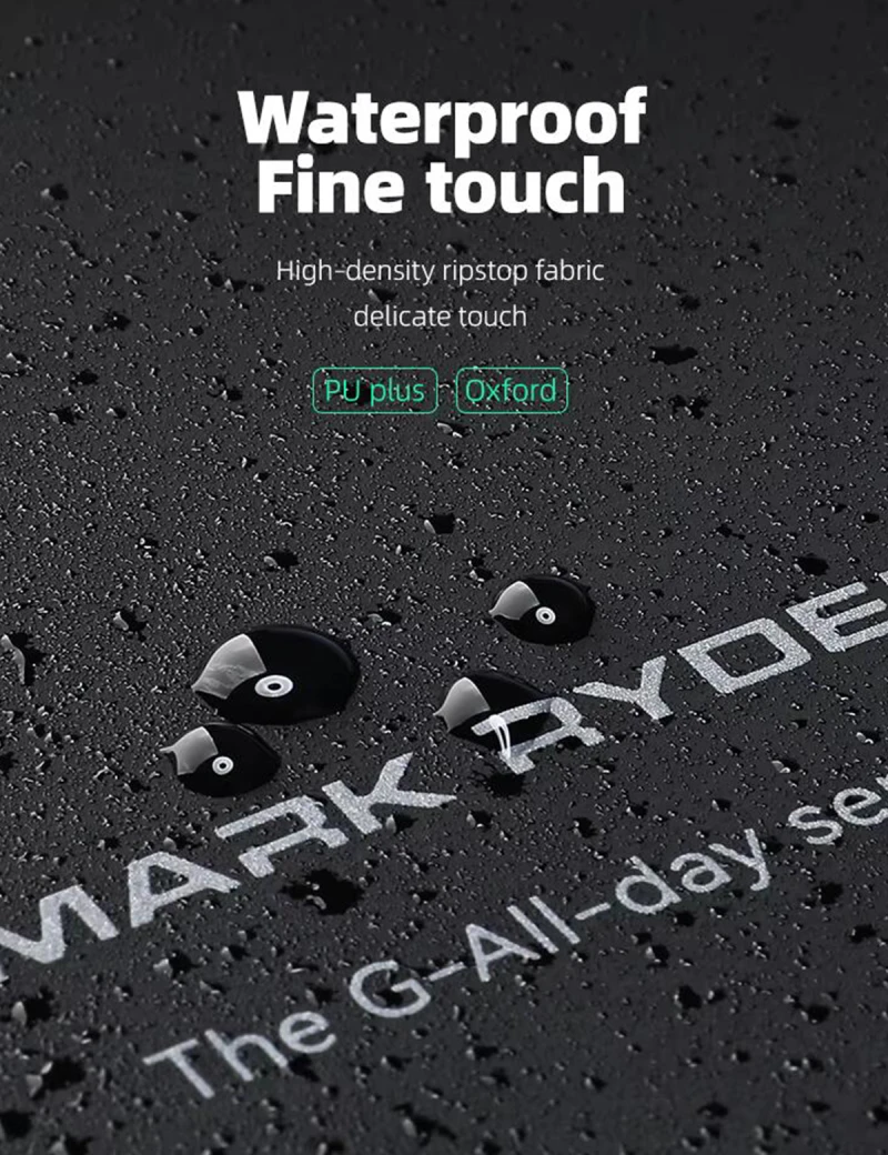 All Day Backpack Mark Omber Ryden Black