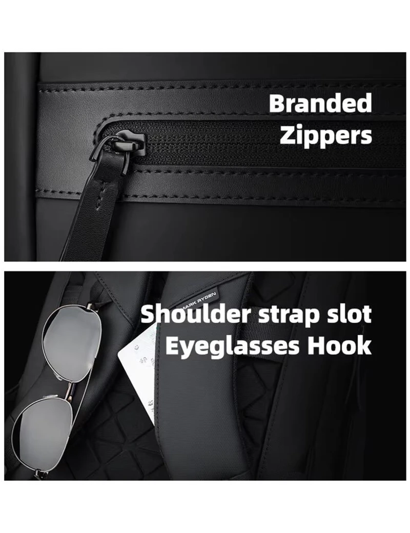 All Day Backpack Mark Omber Ryden Black