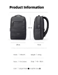All Day Backpack Mark Omber Ryden Black