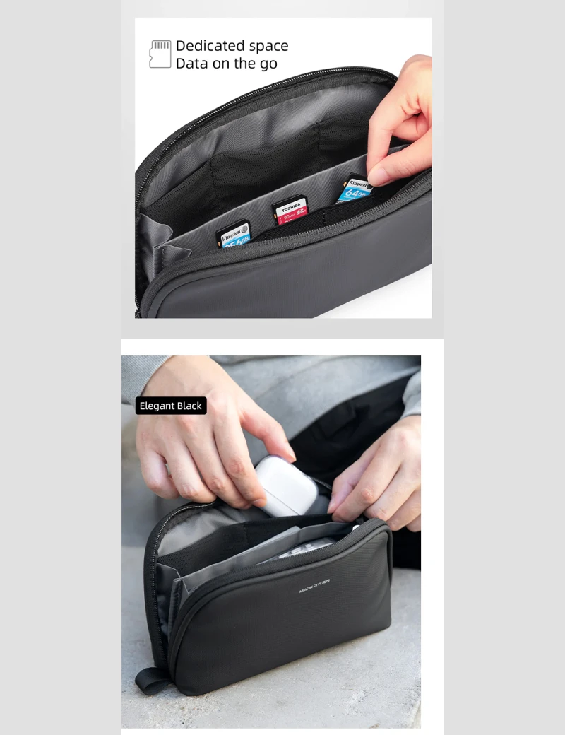 Digital Mark Ryden Toiletry Bag Node Black