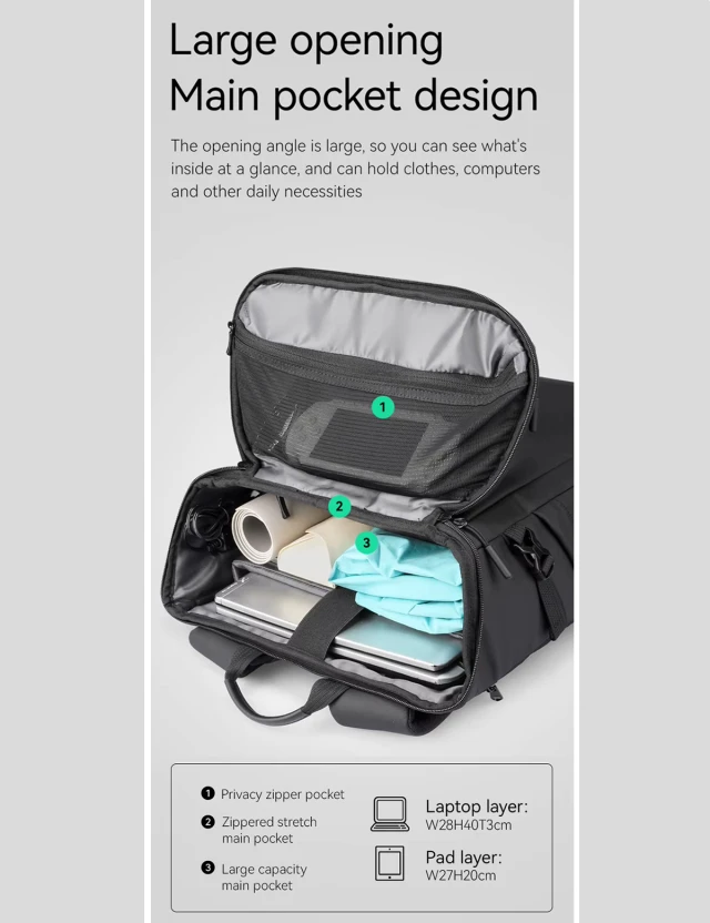 Backpack Mark Ryden Volen Grey