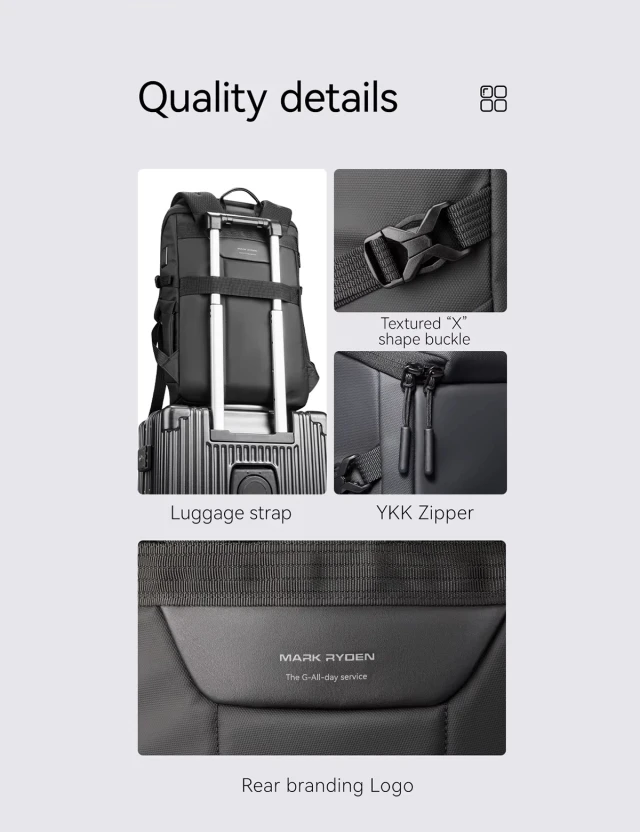 Backpack Mark Ryden Volen Grey