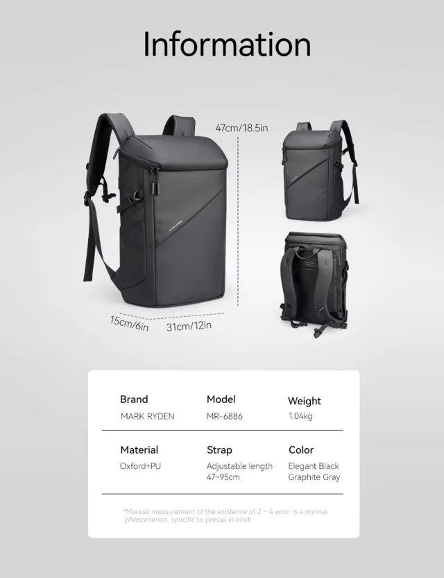 Backpack Mark Ryden Volen Grey