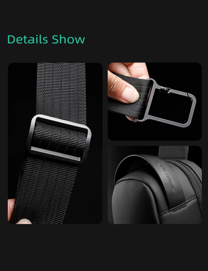 Backpack with one strap Mark Ryden Lexus Black