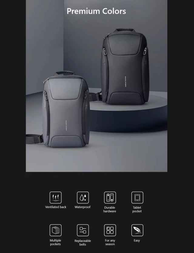 Crossbody Mark Ryden Mini Polycom Black