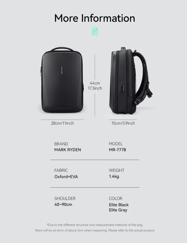 Backpack Mark Ryden Factory Grey