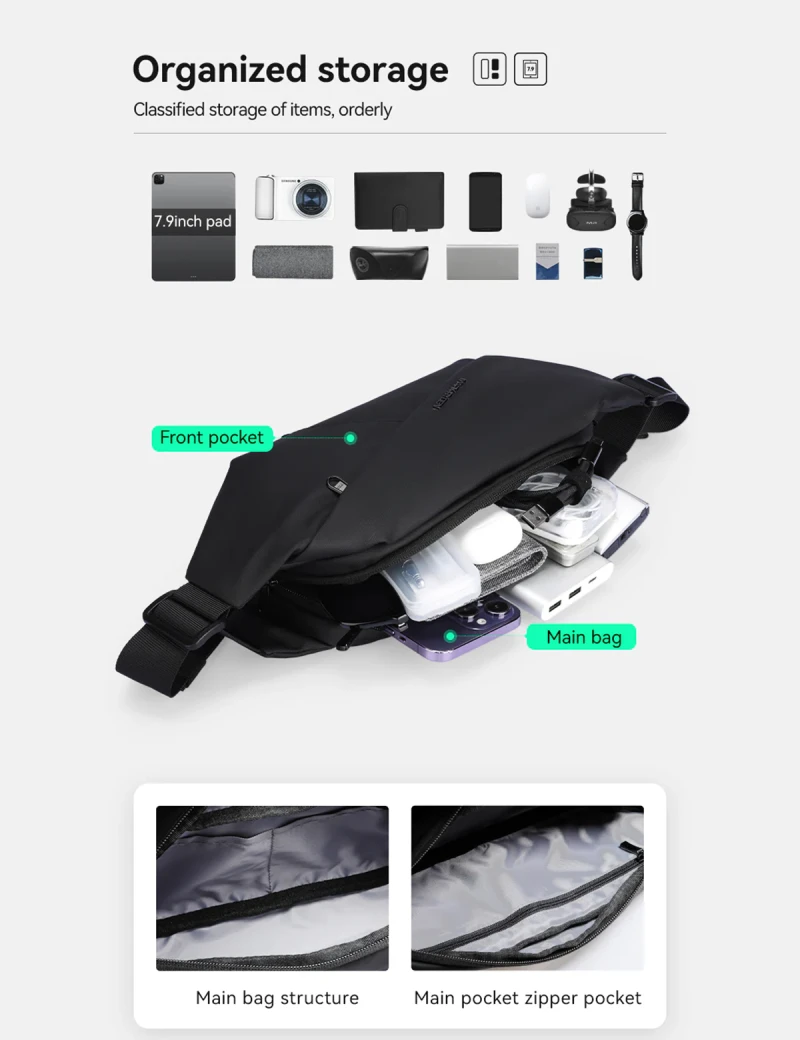 Light Single Shoulder Bag Mark Ryden Dandy Black