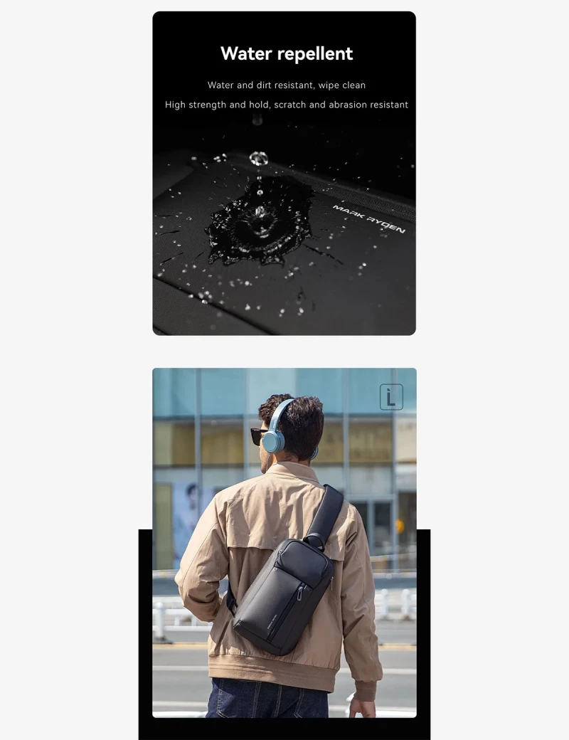 Backpack with one strap Mark Ryden Brad Black