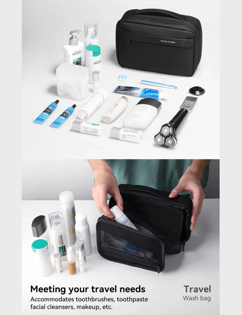 Travel Toiletry Bag Kubo MR86 Black