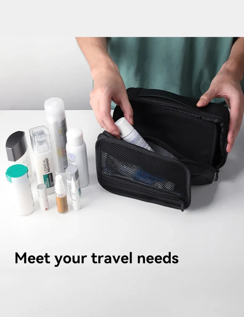 Travel Toiletry Bag Kubo MR86 Black