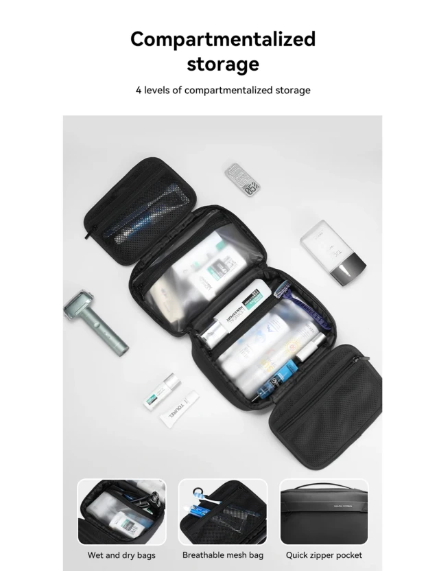 Toiletry Bag Mark Ryden Kubo Black