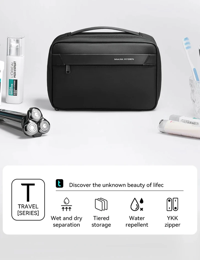 Travel Toiletry Bag Kubo MR86 Gray