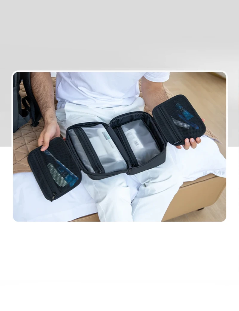 Travel Toiletry Bag Kubo MR86 Gray