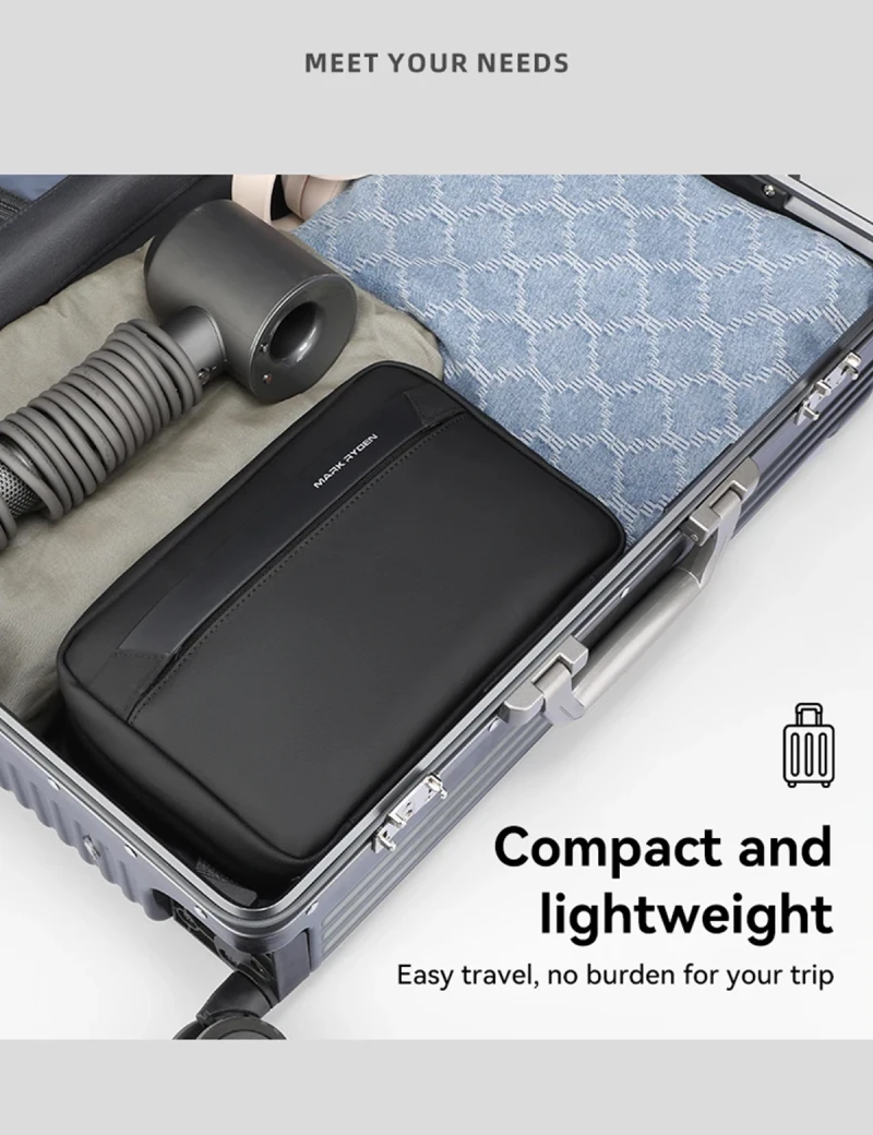 Travel Toiletry Bag Kubo MR86 Gray