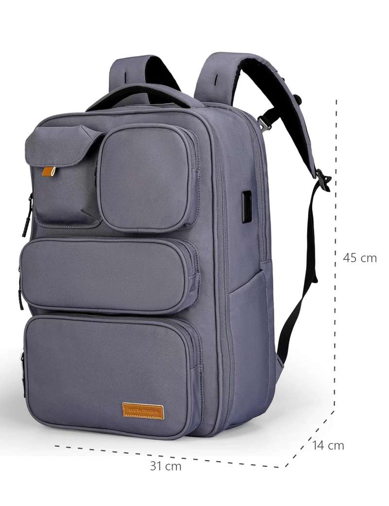 All Day Backpack Mark Ryden Tetris Gray