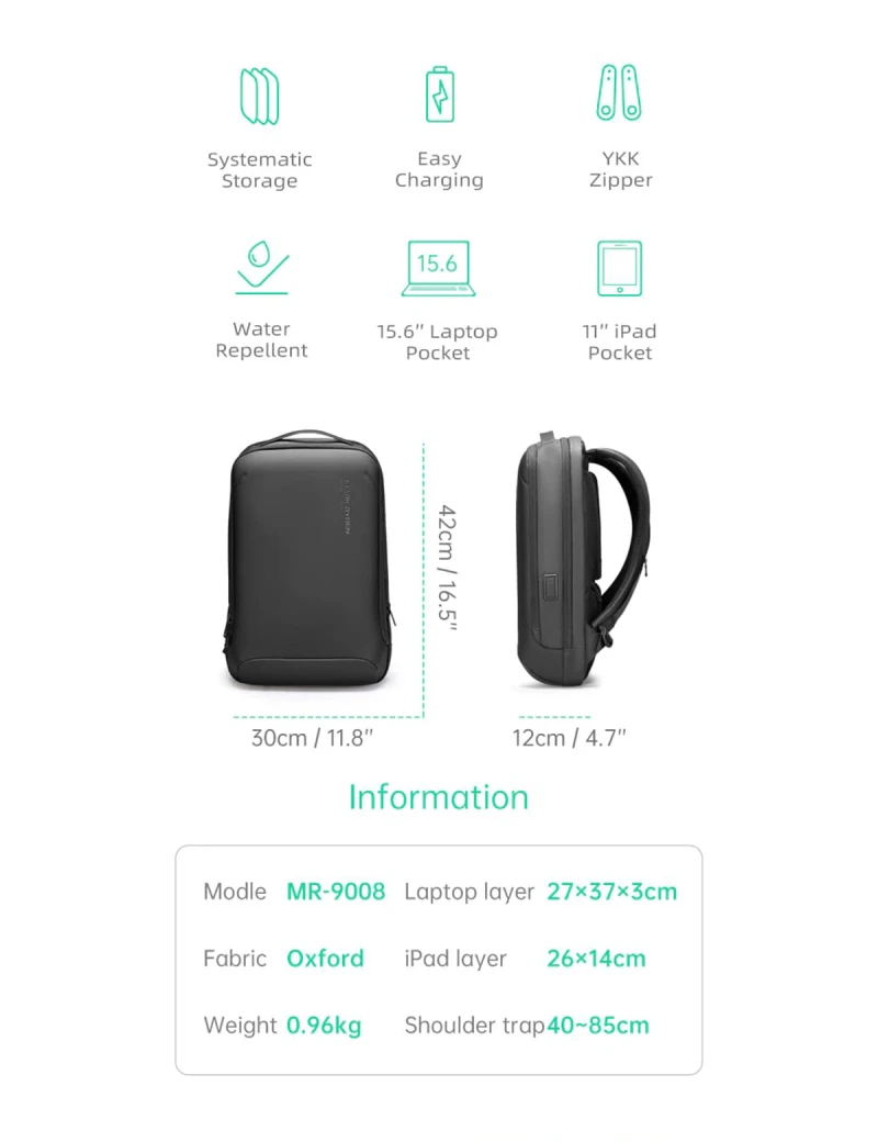 Future Backpack Mark Ryden Biz 15,6" Black