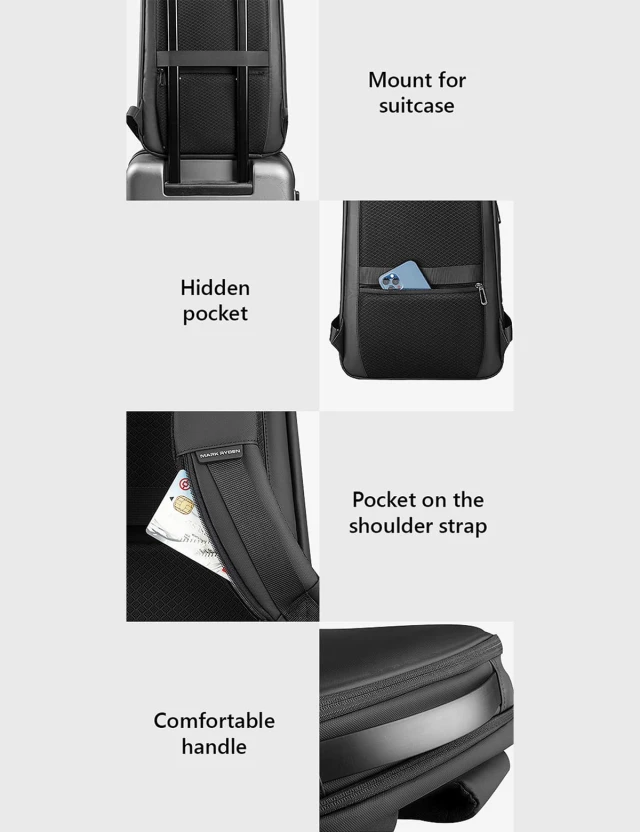 Backpack Mark Ryden Biz 17,3" Black