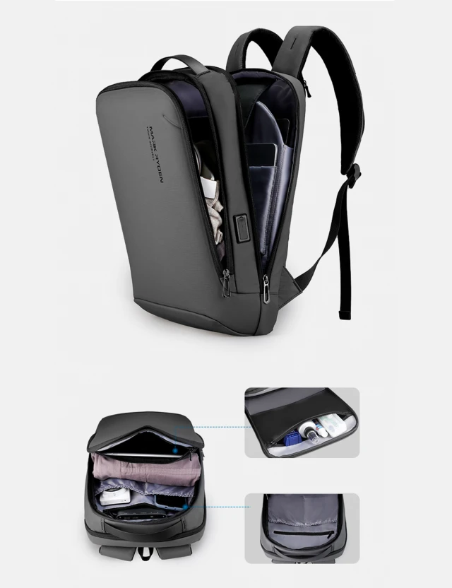 Backpack Mark Ryden Biz 15,6"-16" Grey