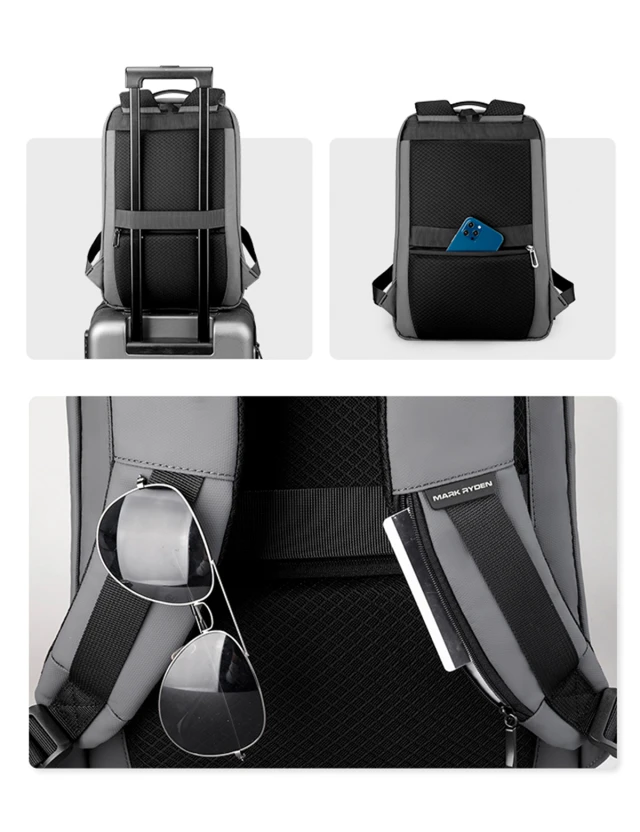 Backpack Mark Ryden Biz 15,6"-16" Grey
