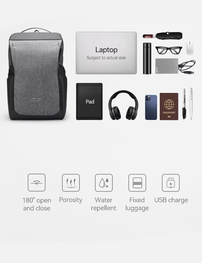 Future Backpack Mark Ryden Gravitas Gray