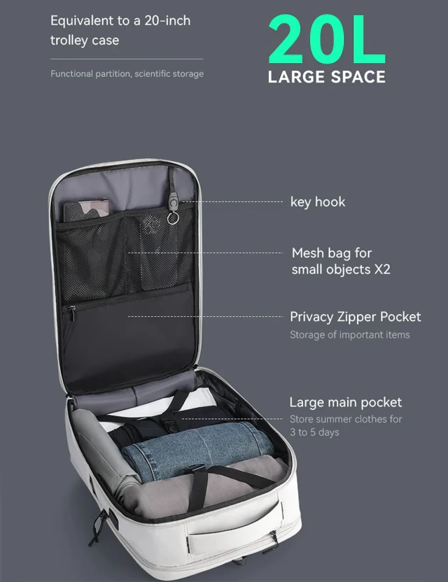 Backpack Mark Ryden Bree Grey